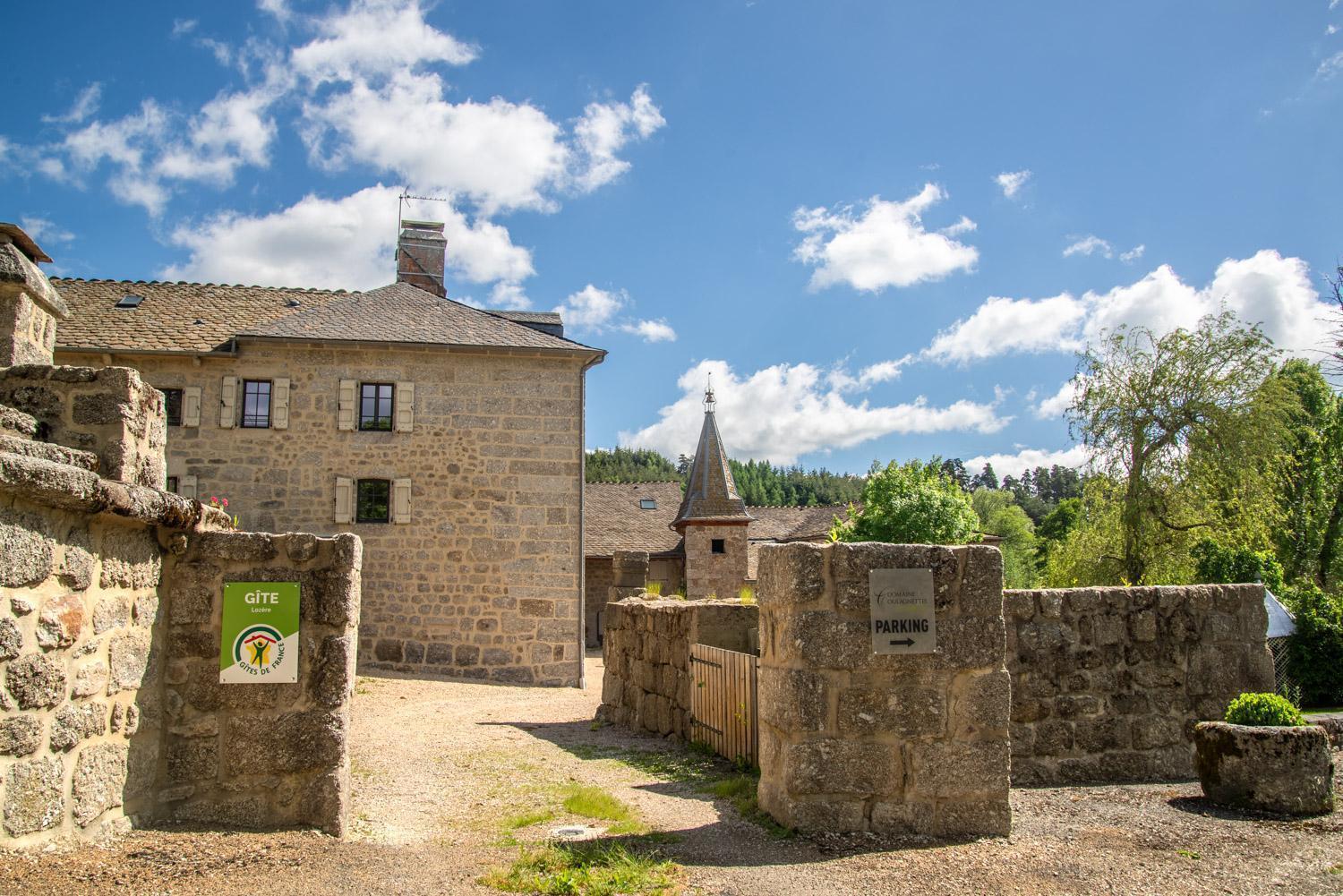 Gites De France 24 Personnes - Domaine De Coulagnettes Serverette Екстер'єр фото